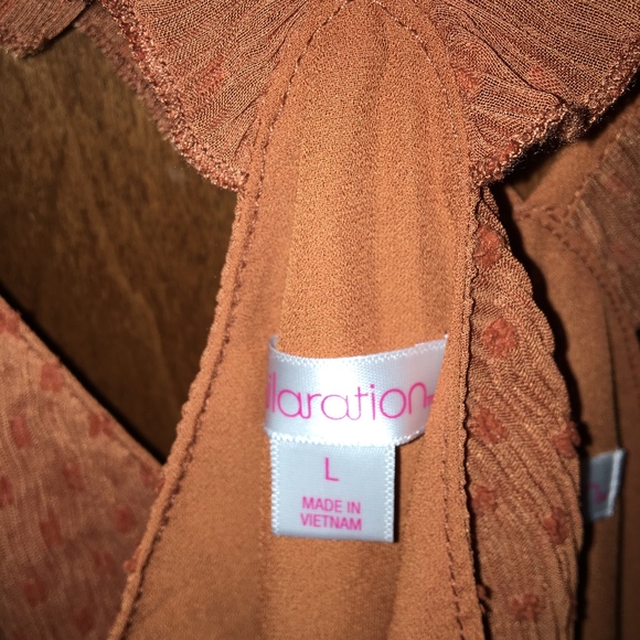 Adorable Tank Top in burnt orange - Picture 5 of 6